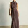 Joules Adele Black Midi Dress