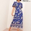 Lipsy Black/White One Shoulder Bow Maxi Dress