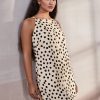 The Set Black/Red/Ecru Stripe 3 Pack Ribbed Short Sleeved Bodycon Midi Dress