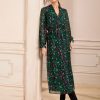 Love & Roses Blue Animal Shirt Dress