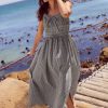 Lipsy White Floral Printed Chiffon Flutter Sleeve Woven Midi Dress