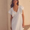 Sosandar Pink Mark Twist Detail Collared Midi Dress