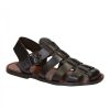 Handmade Flip Flop Sandals for Men in Vegetable Tanned Leather Mario Doni, Customizable Handmade Leather Men’s Sandal, Made in Italy