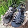 Men handmade sandals in Vegetable tanned Leather Mario Doni, Man Sandal in leather hand made, customized, colored made in Italy gift for him