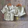 Personalized Safari Lion Giraffe Unicorn Cow Sheep Lounge Set | Loungewear for Kids & Adults | Safari-Themed Christmas Gift Family Pajamas