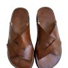 Men Visions Leather Genuine Leather Sandals for Men, Summer Sandals, Flip-Flops, Flats, Slides, Thongs, Comfort Walking
