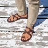 Stylish Men’s Removable-Strap Sandals, Summer Footwear, Vacation Slides, Pool Sandals, Fun Casual Footwear