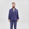 Oversized Men Linen Set – Elegant Flax Trousers and Shirt – Customizable Plus Size Lounge Wear