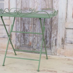 Decorative Flower Table – Garden Table – Coffee Green Iron Flower Table – Amazing Garden Design – Home and Garden Decor – Gift Idea