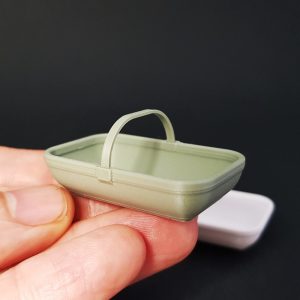Miniature Garden Trug – Miniature Furniture 1/12 scale, Digital STL files for 3d Printing