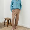 Linen Cotton Two Piece Set in 76 colors | Comfortable Suit For Women | Casual Shirt Pants | Women’s Linen Pajama Pants | Relaxed Blouse Set