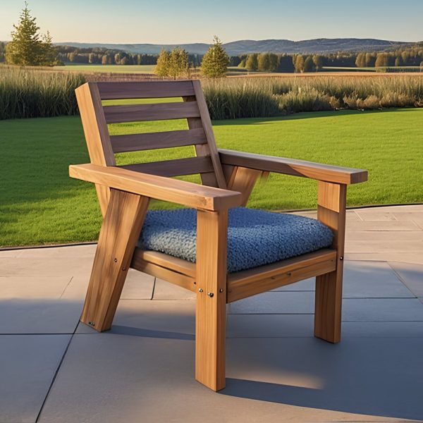 DIY Outdoor chair plans | Garden chair plans | Outdoor furniture | PDF plans | Instant download | patio chair