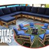 Jack and Jill Garden Bench Woodworking Plans – DIY Loveseat Bench with Table | Outdoor Furniture PDF, Patio Seating Build Instructions