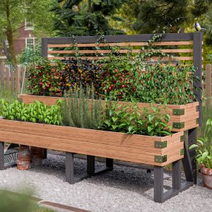 2-Tier Raised Garden Bed Plans 3×8