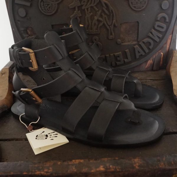 Men’s gladiator sandals Mario Doni, men’s sandals in flexible leather and genuine leather, men’s thong sandals, gift for him, roman sandals