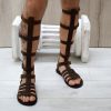 Men’s Gladiator Leather Sandals  – Halloween Costumes