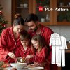 Sweet Dreams Button-Up PJ Set: Childrens Pajamas Pattern, Kids Pajamas Pattern, Baby & Toddler Pajamas Pattern, Pajama Pants Pattern