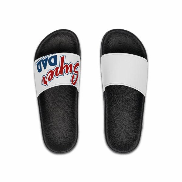 Super Dad Slide Sandals, Father’s Day Gift, Men’s Beach Shoes, Summer Slippers, Daddy Birthday Present