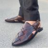 Greek style Men’s Leather Sandals / Comfortable Durable Summer Sandals / Genuine Leather Strappy Camel Brown Color Sandals / PATROKLOS