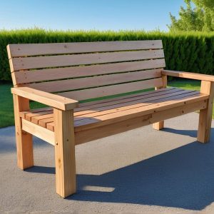 2×4 Wooden Bench build plan, Woodworking plans, Outdoor bench plan, Patio furniture, DIY plans, Bench plan, PDF Download