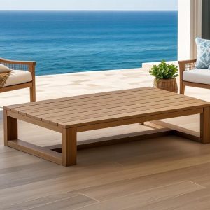 Outdoor Patio Coffee Table DIY Plan – Modern Woodworking Blueprint for Garden & Deck – Instant PDF Download | Imperial and Metric plans |
