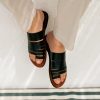 Traditional Black Peshawari Chappal, Handcrafted Leather Chappal, Black Sandals For Men, Footwear, Genuine Leather Shoes