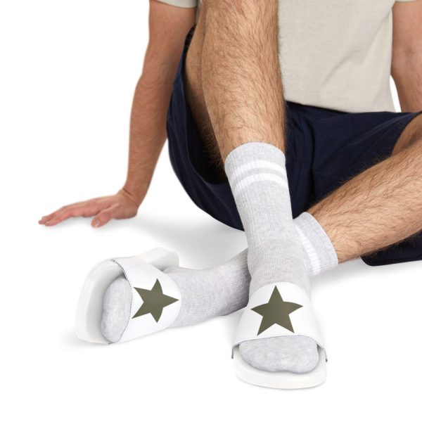 Stylish Men’s Removable-Strap Sandals, Summer Footwear, Vacation Slides, Pool Sandals, Fun Casual Footwear