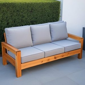 DIY Wooden outdoor sofa build plan, woodworking plans, patio furniture, garden chair plans, sofa plans, DIY build plan, PDF File