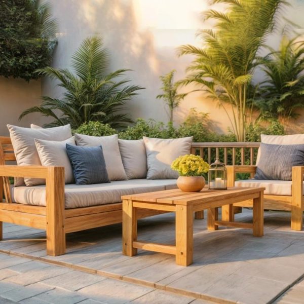 Diy sofa set , Patio Sofa and Chair Plan- Outdoor sofa plans, Patio bench and coffee table Build Plans- woodworking Plans- Outdoor diy plans