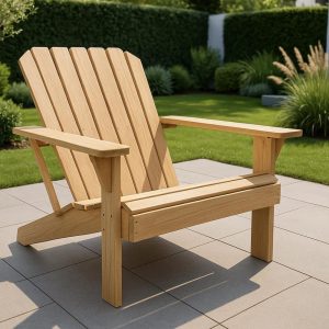 Modern DIY Adirondack Garden Bench Woodworking Plan – Outdoor Patio, Porch & Balcony Furniture Project – Intermediate Skill Build Guide