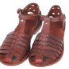 URANOS:  Woven Leather Handmade leather sandal custom size available
